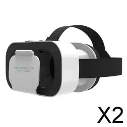 TRENDIVIBE 2X VR-SHINECON Smartphone Virtual Reality 3D Glasses for Video Games Movies image 1