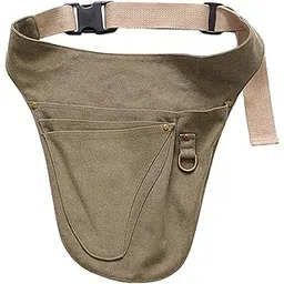 TRENDIVIBE Tool Belt Wear Resistant Portable Tool Pouch for Electrician Gardener Farmer Green-picture-16