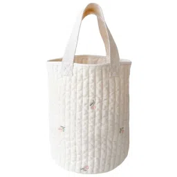 TRENDIVIBE Baby Diaper Caddy Organizer Toys Storage Bag Bedding Diaper Pocket Tulip image 4