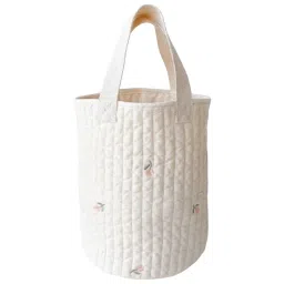 TRENDIVIBE Baby Diaper Caddy Organizer Toys Storage Bag Bedding Diaper Pocket Tulip image 3