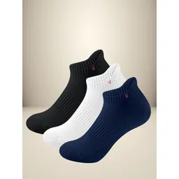 Trendmalls Unisex Pack of 3 Ankle Length Athletic Sport Socks-picture-39