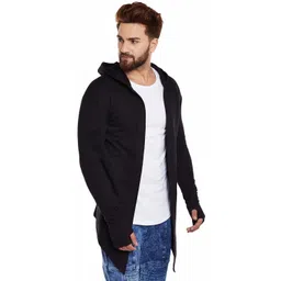 trendolo Men Straight Full Sleeve Black Shrug-picture-12