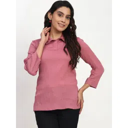 TrendRush Women Shirt Collar Top-picture-25