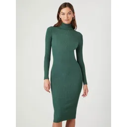TRENDY ERA Women High Neck Bodycon Dress-picture-38