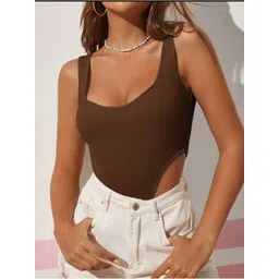TRENDY ERA Women Round Neck Bodysuit-picture-24