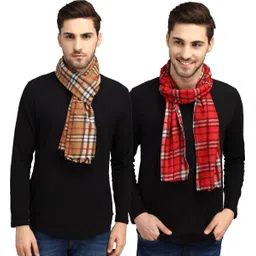 Trendy World Checkered Men Muffler-picture-10