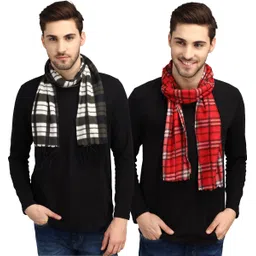 Trendy World Checkered Men Muffler-picture-18