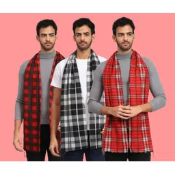 Trendy World Checkered Men Muffler-picture-34