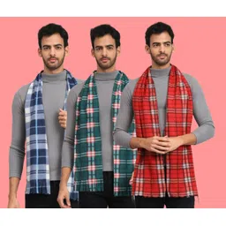 Trendy World Checkered Men Muffler-picture-36