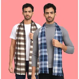 Trendy World Checkered Men Muffler-picture-40