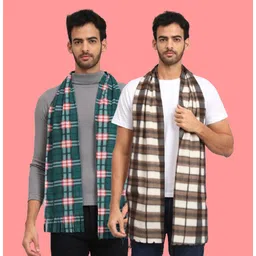 Trendy World Checkered Men Muffler-picture-32