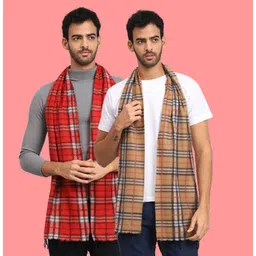Trendy World Checkered Men Muffler-picture-30