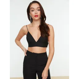 Trendyol Black Solid Everyday Bra-picture-20