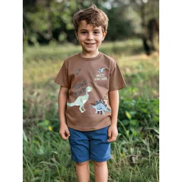 Trendyol Boys Printed Pockets T-shirt-picture-18