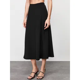 Trendyol Flared Midi Skirt-picture-36