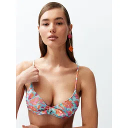 Trendyol Floral Full Coverage Underwired Lightly Padded Everyday Bra With All Day Comfort-picture-24