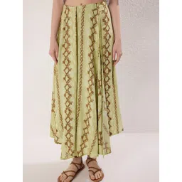 Trendyol Geometric Printed A-Line Maxi Skirt-picture-20