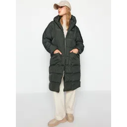 Trendyol Hooded Longline Puffer Jacket-picture-29