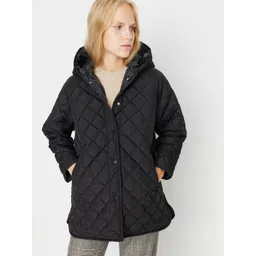 Trendyol Hooded Longline Quilted Jacket-picture-36