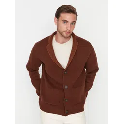 Trendyol Lapel Collar Cardigan Sweater-picture-30