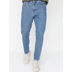 Trendyol Men Mid-Rise Light Fade Jeans-picture-35