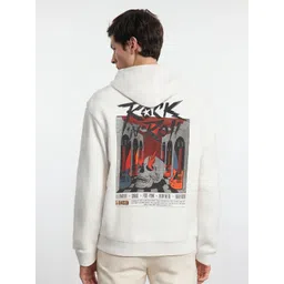 Trendyol Men Printed Hooded Sweatshirt-picture-38