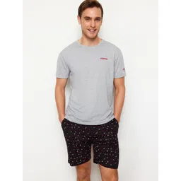 Trendyol Men Pure Cotton Night suit-picture-24