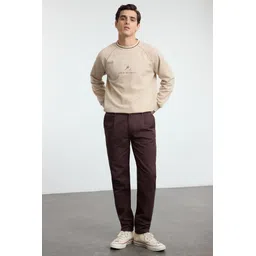 Trendyol Men Regular Fit Mid-Rise Cotton Chinos Trouser-picture-25