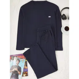 Trendyol Men Solid T-shirt & Joggers Night suit-picture-16