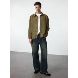 Trendyol Men Striped Denim Jacket-picture-20