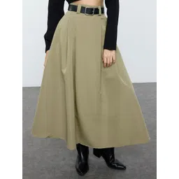 Trendyol Mid Rise A-Line Maxi Skirt-picture-27