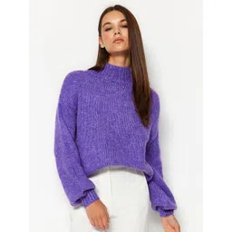 Trendyol Mock Collar Pullover-picture-32