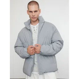 Trendyol Mock Collar Quilted Jacket-picture-10