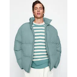 Trendyol Mock Collar Quilted Jacket-picture-12