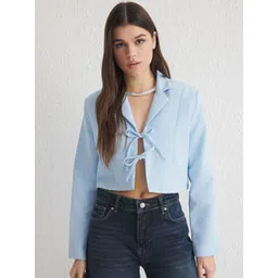 Trendyol Notched Lapel Single-Breasted Blazer-picture-27