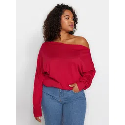 Trendyol Off-Shoulder Long Sleeves Pullover-picture-39
