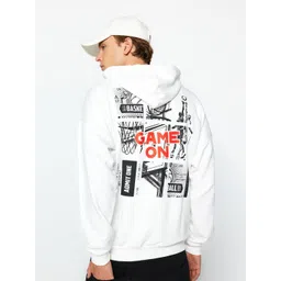 Trendyol Printed Hooded Sweatshirt-picture-32