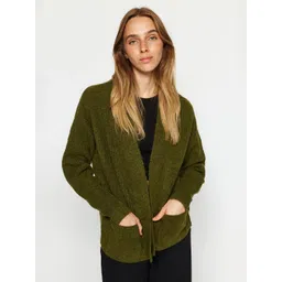 Trendyol Ribbed Front-Open Sweater-picture-33