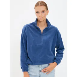 Trendyol Round Neck Long Drop -Down Sleeves Sweatshirts-picture-27