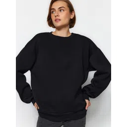 Trendyol Round Neck Long Sleeves Pullover Sweatshirt-picture-40