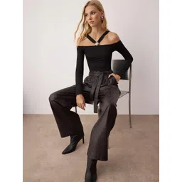 Trendyol Siyah Women Shoulder Straps Bodysuit-picture-40