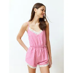Trendyol Striped Playsuit-picture-24