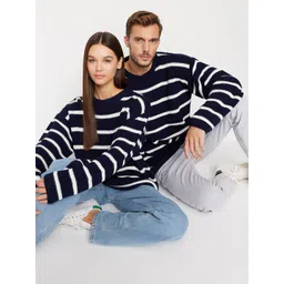 Trendyol Unisex Striped Pullover Sweater-picture-35