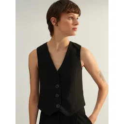 Trendyol V-Neck Sleeveless Waistcoat-picture-22