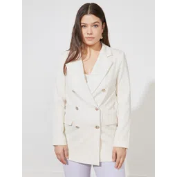 Trendyol Washed Shawl Collar Long Sleeves Longline Tailored Jacket-picture-16