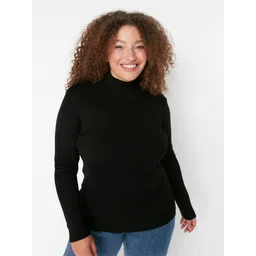 Trendyol Women Black Pullover-picture-25