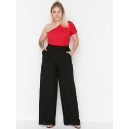 Trendyol Women Black Trousers-picture-24