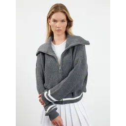 Trendyol Women Cable Knit Cardigan-picture-26