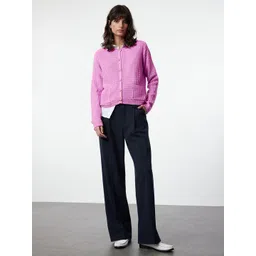 Trendyol Women Cable Knit Cardigan-picture-33