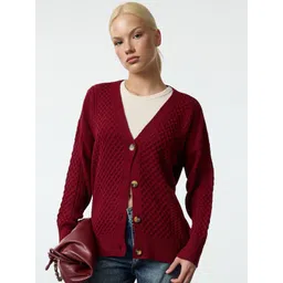 Trendyol Women Cable Knit Cardigan-picture-38